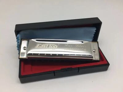 EASTTOP Harmonica Diatonic Blues Harmonica Key of C 10Holes Harp Mouth Organ New - Image 1 of 4