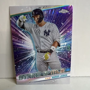 2024 Topps Stars of the MLB Chrome CSMLB-13 Aaron Judge New York Yankees  - Bild 1 von 2