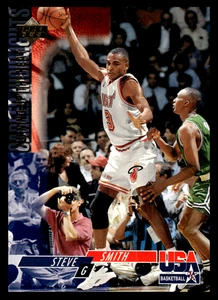 1994-95 Upper Deck USA Steve Smith #62 USA NBA Basketball - Foto 1 di 2