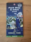 Europa Park 50 Jahre Parkplan 2025 auf englisch, EP Freizeitpark