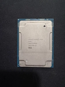 Partia 8 procesorów Intel Xeon Gold 6246 3,3 GHz 12-rdzeniowy LGA 3647 CPU SRFPJ - Zdjęcie 1 z 2