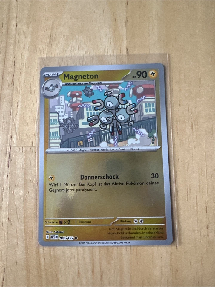 Magneton REVERSE HOLO MEG 046/132 DE - Bild 1 von 1