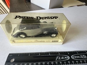 Rolls Royce Phantom 4046 Golden Age d'or Solido 1:43 Diecast Car Pneus Dunlop - Picture 1 of 9