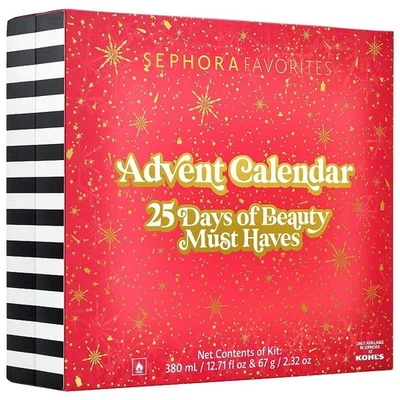 Sephora Favorites Advent Calendar 25 Days Of Beauty 2025 Holiday LIMITED Edition - Image 1 of 3