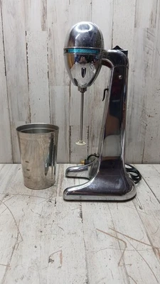 Batido/mezclador/mezclador Hamilton Beach cromado vintage con taza 730-5 Foto 1 de 4