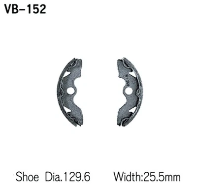 Zapatas de freno Honda TRX200SX 1986-1988 Fourtrax ATV Vesrah [delanteras] Foto 1 de 2