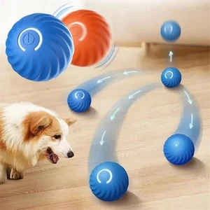 Bola de juguete interactiva electrónica USB inteligente para perros juguete automático rebote móvil - Imagen 1 de 8