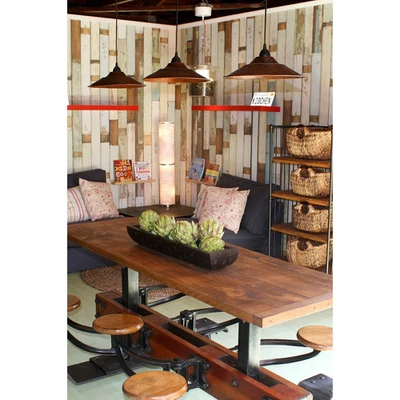 Lámpara colgante grande de cobre martillado de 13 pulgadas en bronce frotado con aceite 13 Foto 1 de 4