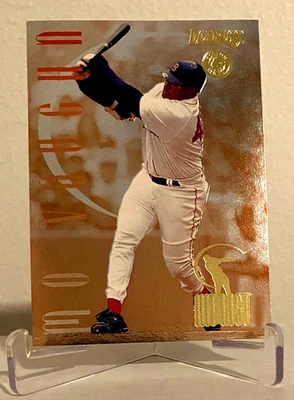 Donruss Insert Hit List 1995/10000 #6 Mo Vaughn Boston Red Sox Foto 1 de 2