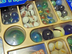 Juego de canicas de lujo Imperial Marvelous 106 canicas vintage 1997 sellado de fábrica - Imagen 1 de 18