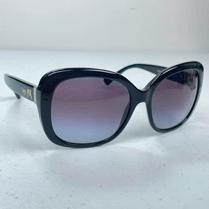 Coach HC8154 L139 500211 Cat-Eye-Sonnenbrille schwarzes Gestell graue Gläser mit Farbverlauf 58 mm - Bild 1 von 11