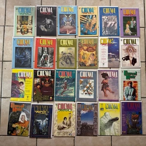 CHEVAL NOIR 3-49 Dark Horse 1989 MOEBIUS ANDREAS BOLLAND DARROW Lot Of 43 Comics - Picture 1 of 11