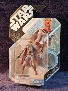 Star Wars 30th Anniversary Basic Figures Han Solo McQuarrie Concept Silver Co - Picture 1 of 2