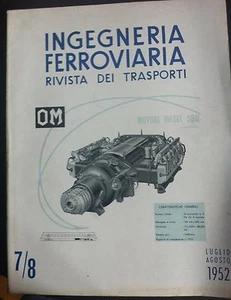 1952 INGEGNERIA FERROVIARIA - Imagen 1 de 1