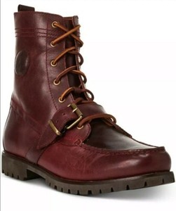 maroon polo boots
