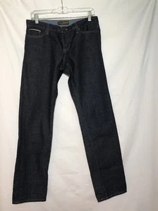 EDDIE BAUER Womens Stretch CLASSIC SLIM STRAIGHT Blue Jeans Size 4 #C - Picture 1 of 5