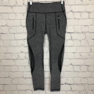 Lululemon Invigorate 7/8 Tight Chakra Print Alpine White Black Size 6 - Picture 1 of 6