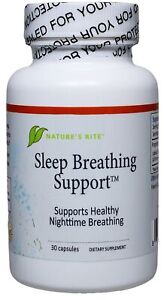 NEW Sleep Apnea Relief no more CPAP 30 Capsules Natures Rite