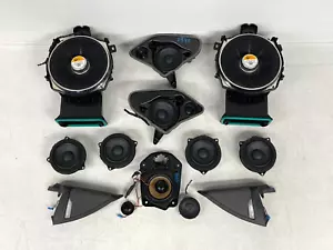 ⭐2018-2023 BMW X3 G01 FRONT & REAR SUBWOOFER TWEETER SOUND SPEAKER OEM LOT2540 - Picture 1 of 17