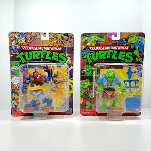 TMNT Teenage Mutant Ninja Turtles Lot of 2 Genghis Frog Wingnut Screwloose - Picture 1 of 16