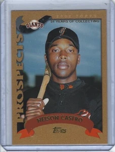 2002 Topps Traded Nelson Castro #116 Gold Parallel #287/2002 - Picture 1 of 1
