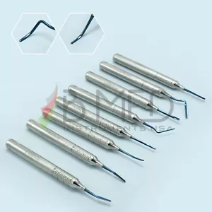 Kit Periotomo Flessibile Dentale B Med Punte Titanio Estrazione Radice Parodontale - Foto 1 di 7