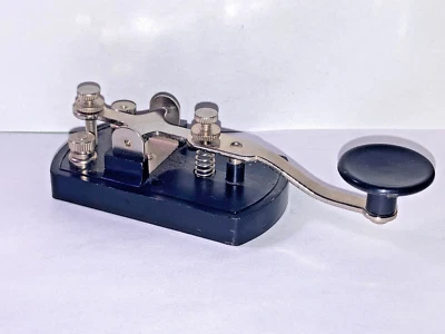 Llave telegráfica para principiantes de los años 60 hecha en Japón, radioaficionado, Calrad, Monarca Foto 1 de 4