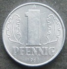 DDR, 1 Pfennig 1960 A, Jä.Nr. 1508, vz