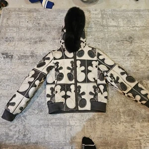 Kids ? 2xl Al Wissam Leather Jacket With Hood Bears  - Picture 1 of 6