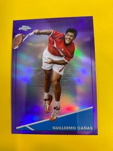 RS13363  2021 Topps Chrome Tennis Purple Refractors #92 Guillermo Canas #159/199