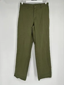 Boy Scouts of America Pants Mens 30 Green Official Uniform Chino Raw Hem - Picture 1 of 8