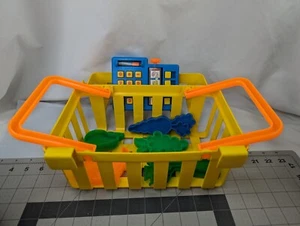Lotto Alimenti Fisher Price Calcolatrice Cesto Alimentare Tufo - Foto 1 di 10
