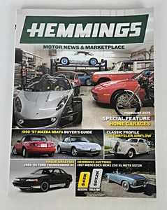 Hemmings Motor News Magazin Februar 2025 Sonderfunktion Heimgaragen - Bild 1 von 3
