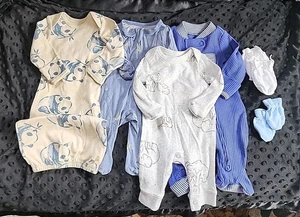 Carter's Two-way Zipper Pajamas And Sleep Sacks Unisex Preemie - Picture 1 of 6