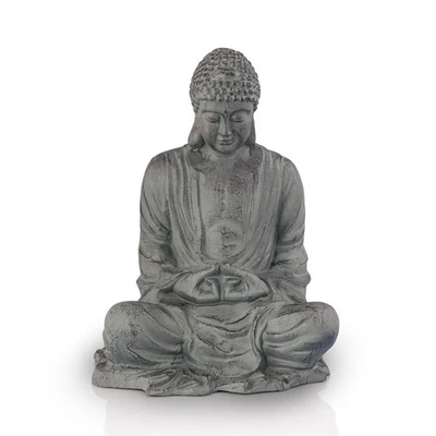 SPI Home Large Cast Aluminum Garden Buddha Statue Indoor Outdoor - Image 1 of 3