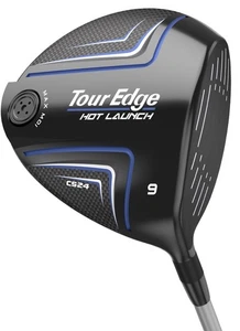 Tour Edge Golf Hot Launch C524 9* Driver Stiff Aldila Ascent PL 55 Excellent - Picture 1 of 4