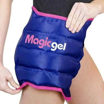 1Pc Magic Gel Hip Ice Pack Wrap After Surgery - Reusable Cold Brace Unisex Blue - Image 1 of 2