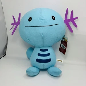Pokemon Wooper Large 15 Inches Stuffed Plush Authentic Toy Factory NEW NWT Dirty - Picture 1 of 10
