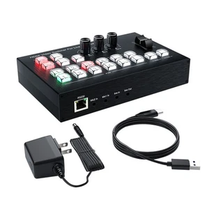 1PC 4K 4 HDMI Video Switcher Multi Camera Live Streaming Production Recorder - Afbeelding 1 van 15