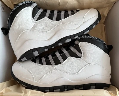 Nike Air Jordan 10 Retro OG Light Steel Grey Stahl EU47 US12,5 - Bild 1 von 4