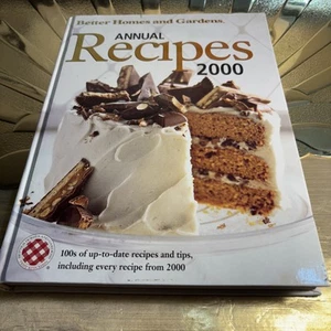 COOKBOOK Country Cottage Core ANNUAL RECIPES 2000 Better Homes & Garden Jan-Dec - Picture 1 of 10