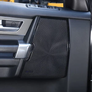 Juego de 4 cubiertas de puerta de acero inoxidable negro brillante para Land Rover LR4 2010-2016 - Imagen 1 de 14