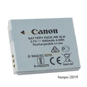 Original Canon NB-6LH Akku für PowerShot D10 D20 D30 S90 S95 SX240 SX260 HS - Bild 1 von 3