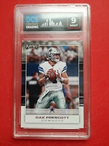 DAK PRESCOTT 2017 PANINI PLAYOFF DCS 9.0 COWBOYS 2ND YEAR - Picture 1 of 6