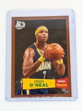 2007-08 Topps 1957-58 Variations Copper #7 Jermaine O'Neal /50 Indiana Pacers