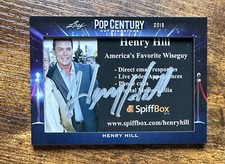2019 Leaf Pop Century Cut Signature #PCC-HH1 Henry Hill auto #X6580