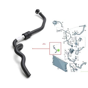 Engine Radiator Coolant Hose 5ND122447D Fit For Audi Q3 Sportback 2.0T - Picture 1 of 9