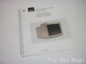Apple Monochrom Monitor Bedienungsanleitung ~ Ringgebundenes Buch ~ Apple II usw. - Bild 1 von 1