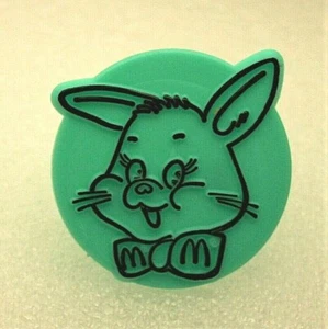 Vintage Spielzeug McDonalds Osterhase Happy Meal Kunststoff Ring NOS Neu 1980er - Bild 1 von 2