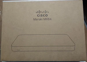 Cisco Meraki MX64 Cloud Managed Security Appliance AC Adapter Unclaimed WARRANTY - Picture 1 of 5